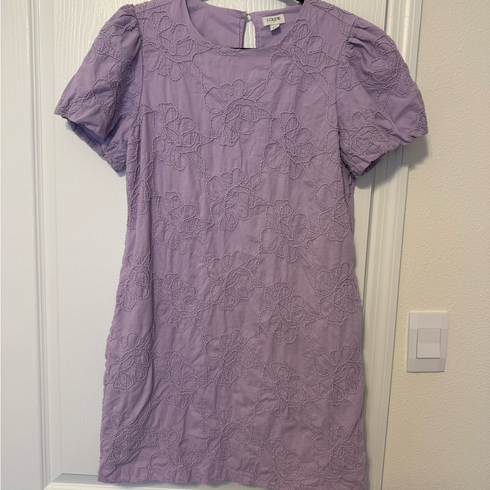 J. Crew Lavender Floral dress